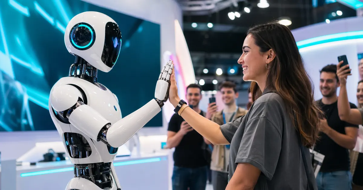 Marka aktivasyonunda tüketiciyle etkileşime geçen robot