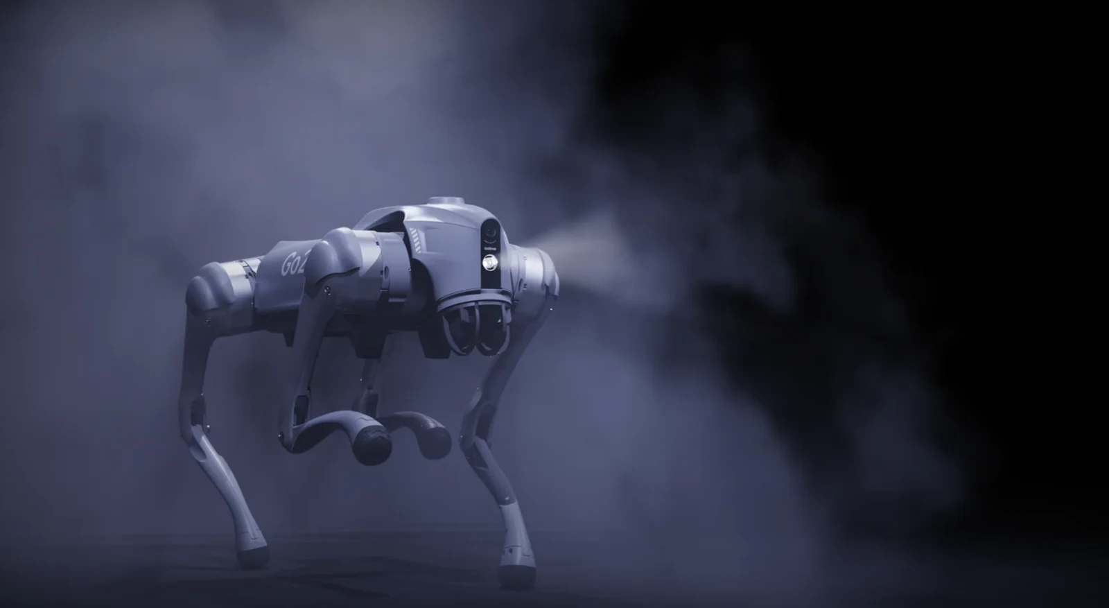 Unitree Go2 Robot Köpek - Profesyonel Etkinlik Gösterisi